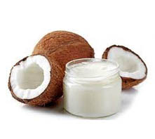 What is the smoke point of virgin coconut oil?